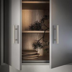 Ravinte 18 Pack 5 inch Kitchen Cabinet Handles Cabinet Pulls Brushed Nickel Stainless Steel Kitchen Drawer Pulls Cupboard Handles 3 Hole Center - - Amazon.com3.jpg